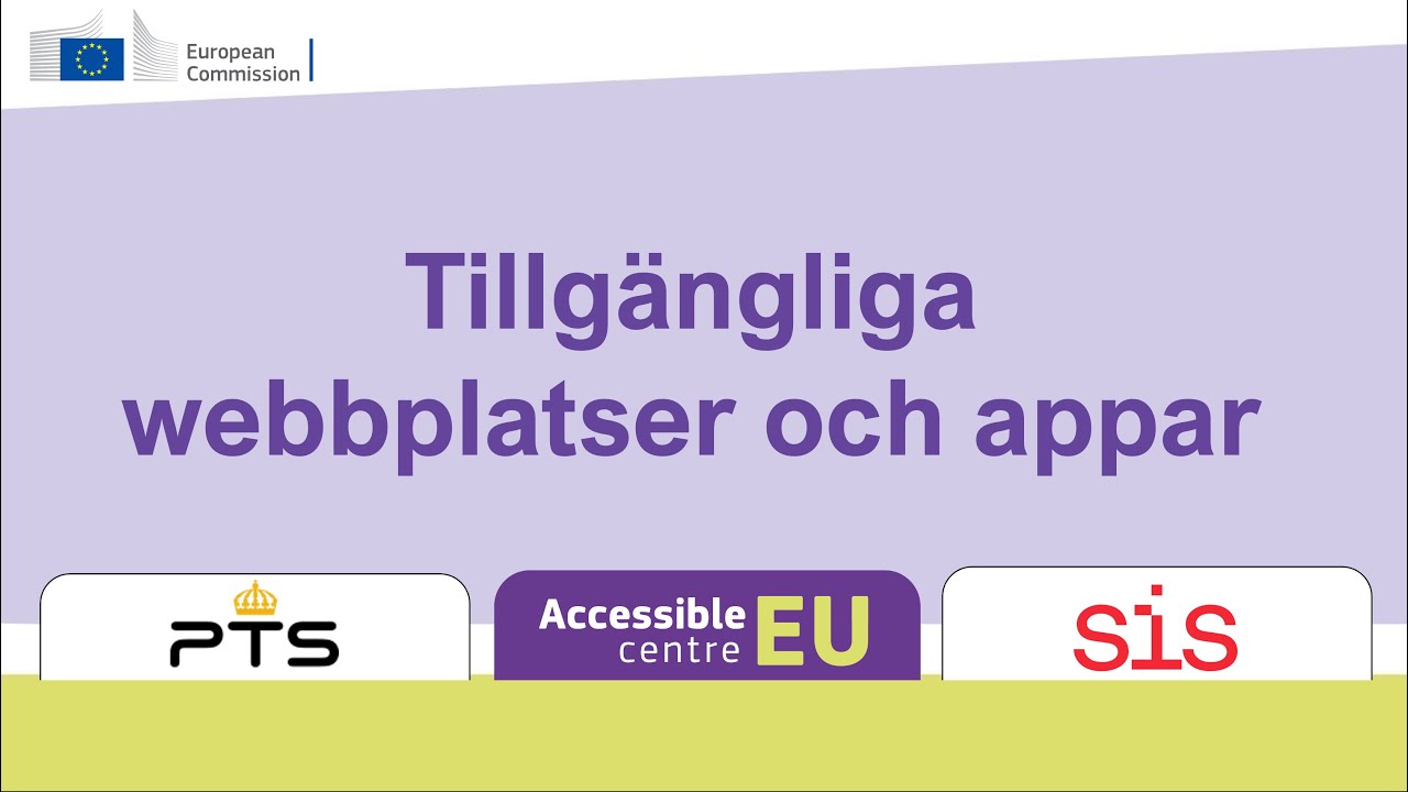 Thumbnail for: Tillgängliga webbplatser och appar – en heldag om lagkrav i praktiken